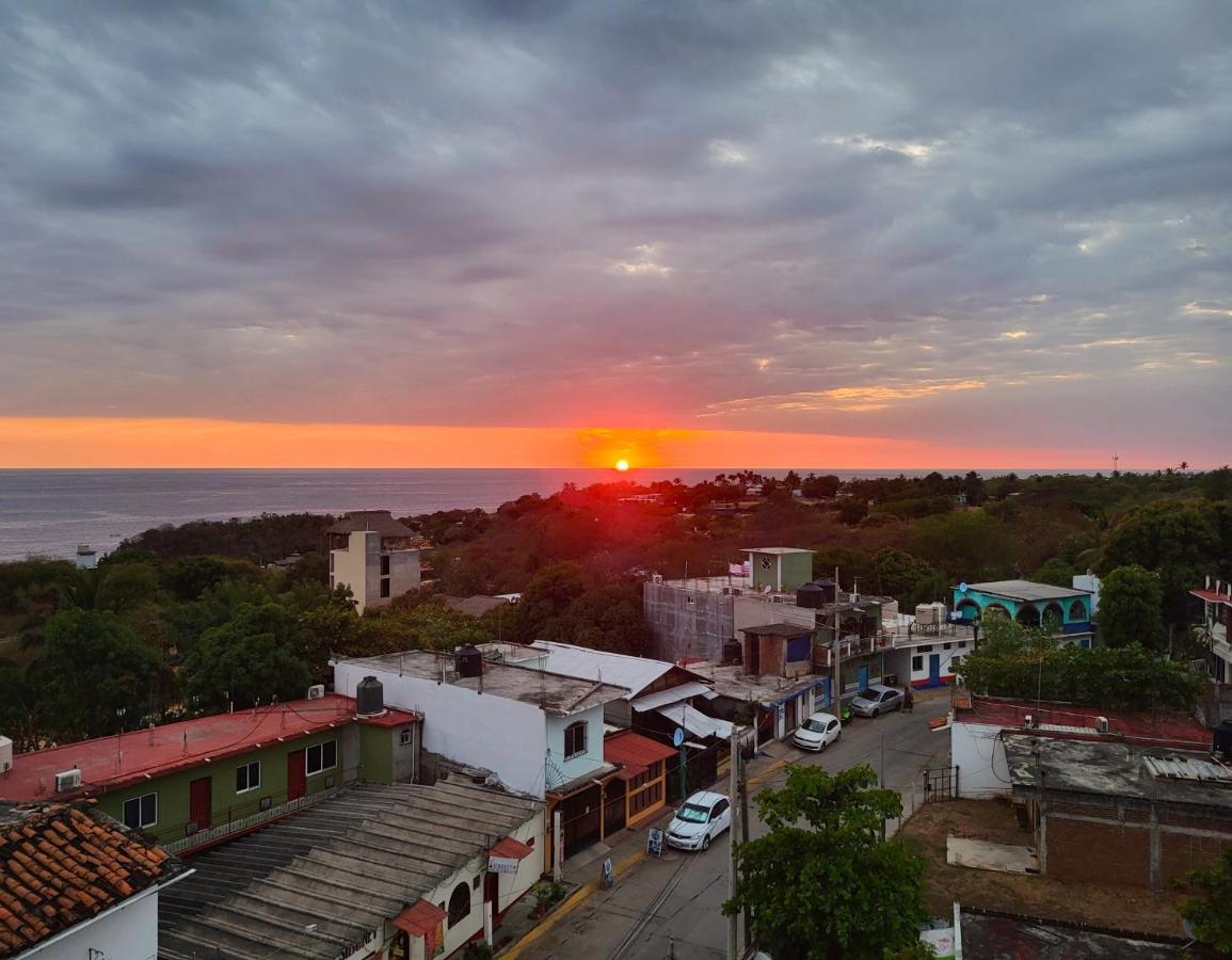 Casa Puerto Bonito & Private Coworking Hotel Puerto Escondido  Exterior foto